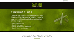 Desktop Screenshot of cannabisbarcelona.com